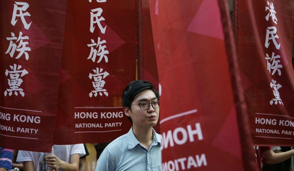 Andy Chan has three weeks to explain why his National Party should not be banned. Photo: Sam Tsang