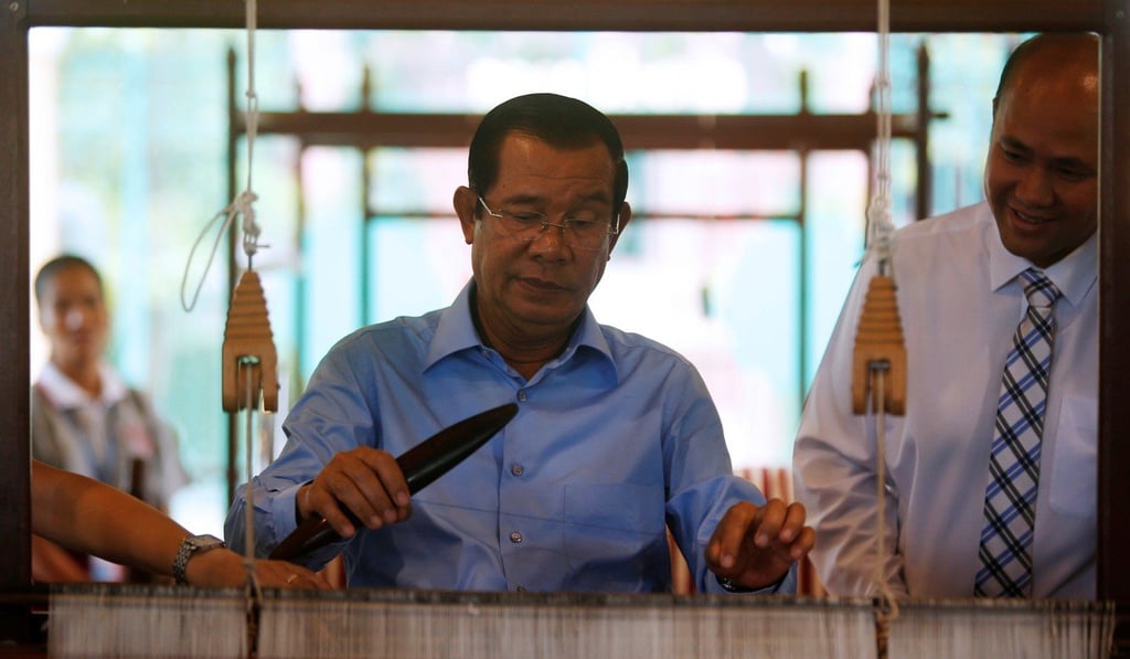 Chinese support has bolstered Cambodia's Prime Minister Hun Sen in the face of criticism of his curbs on opposition politicians. Photo: Reuters