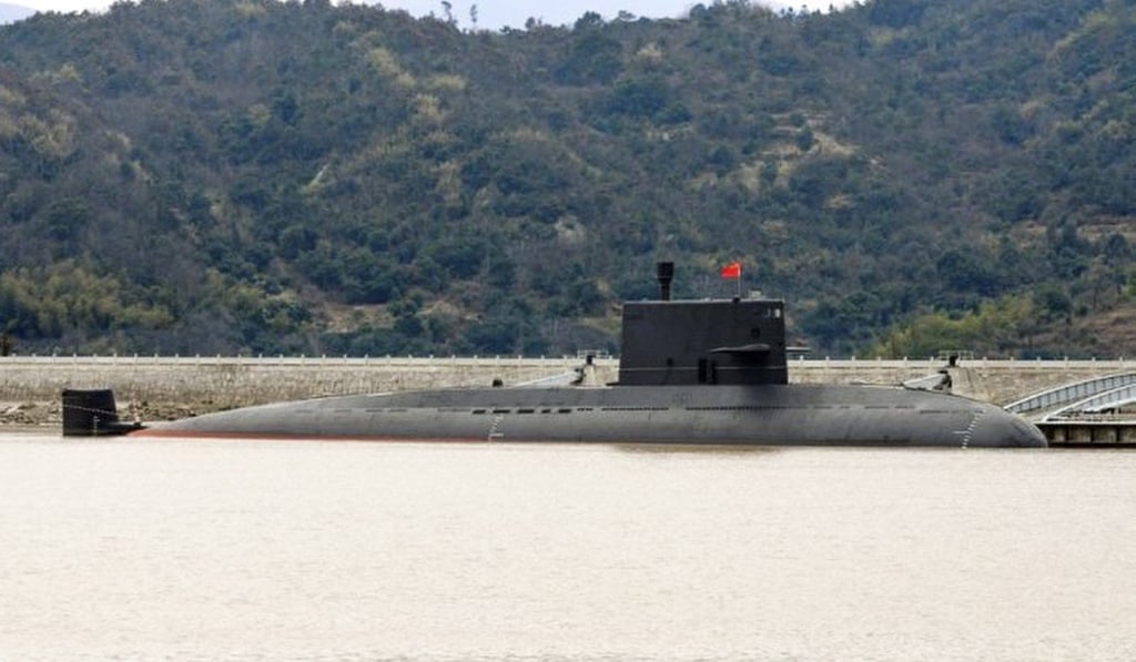 China is developing autonomous robotic submarines to join other manned military systems such as the Chinese navy's Type 039A diesel electric submarine (pictured) to carry out coordinated missions on water, land and orbit. Photo: Handout