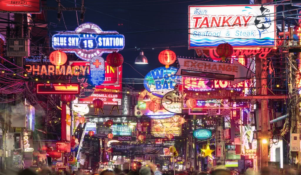 Pattaya's Walking Street, home to the new Happy Zone.