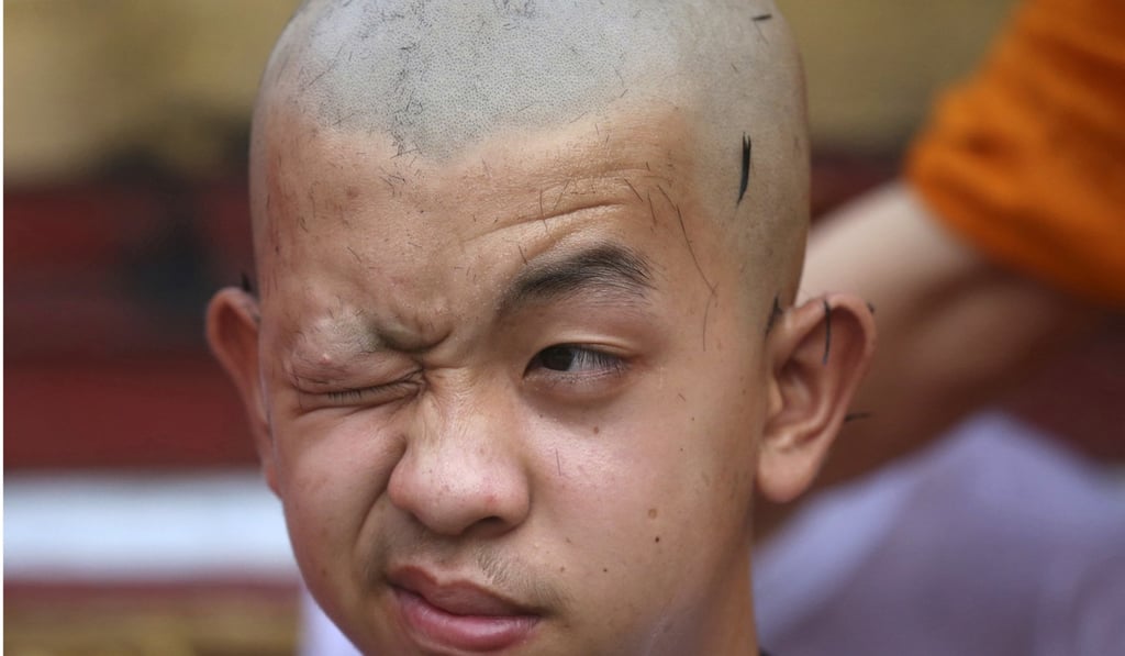 Soccer team member Pornchai Kamluang. Photo: AP