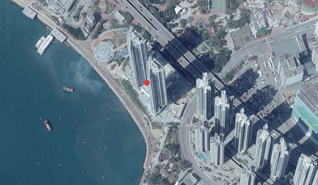 An aerial view of the Pavilia Bay development in Tsuen Wan. Photo: Pavilia Bay