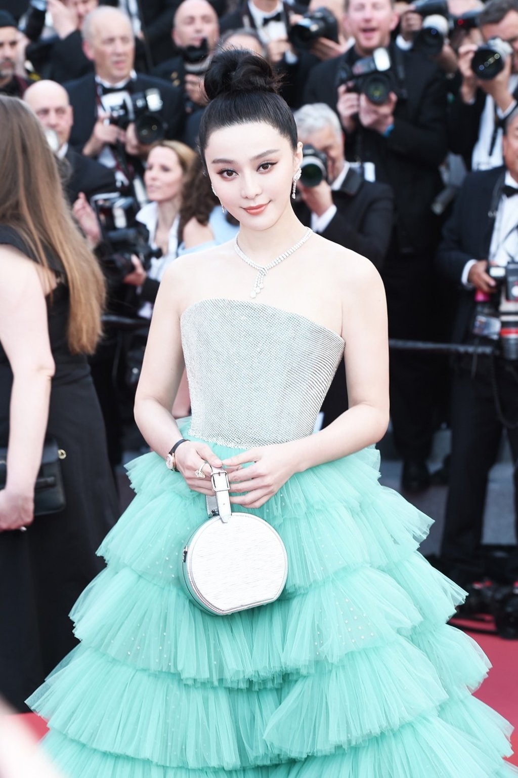 Fan Bingbing in De Beers jewellery at the Cannes Film Festival in May this year.