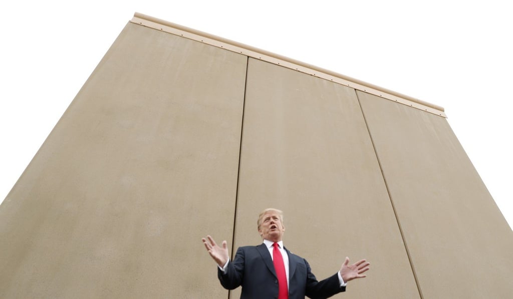 US President Donald Trump’s wall has still not secured major financing. A bill that would have included US$25 billion to fund it failed last month in the House of Representatives. Photo: Reuters