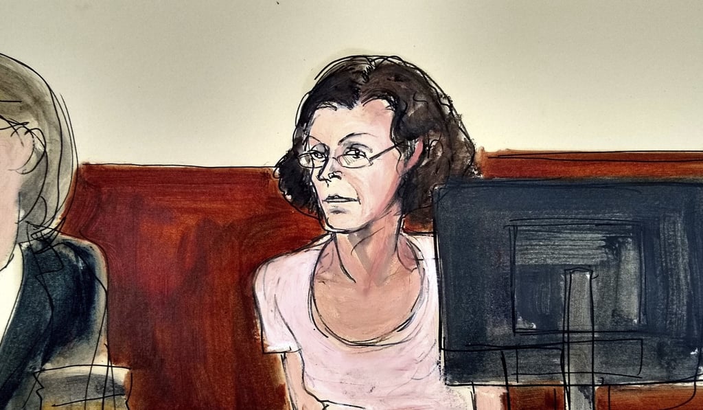 In this courtroom drawing, Clare Bronfman, is arraigned at federal court in New York on Tuesday. Photo: AP In this courtroom drawing, Clare Bronfman, is arraigned at federal court in New York on Tuesday. Photo: AP