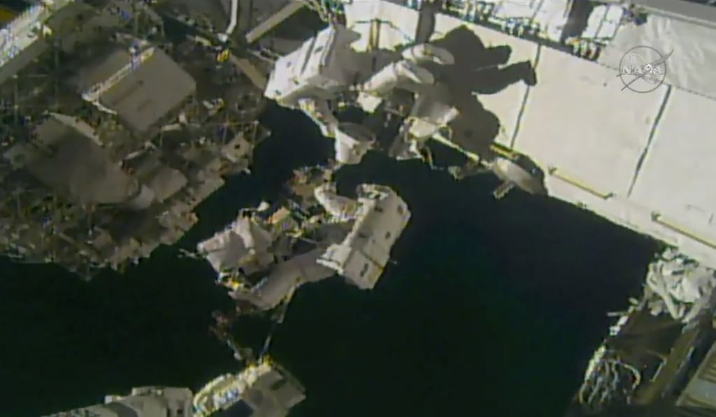 The nuptial plaques will be sent into space in a tiny space satellite. The satellite will be taken up to the International Space Station on a supply ship, and then released by astronauts. Photo: AP