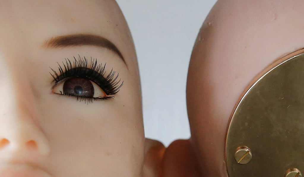 Sex doll heads at the WMDOLL factory. Photo: Reuters