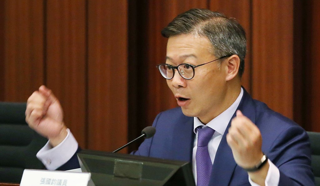 The DAB’s Cheung Kwok-kwan says he hopes the government will consider making voluntary military service possible. Photo: David Wong