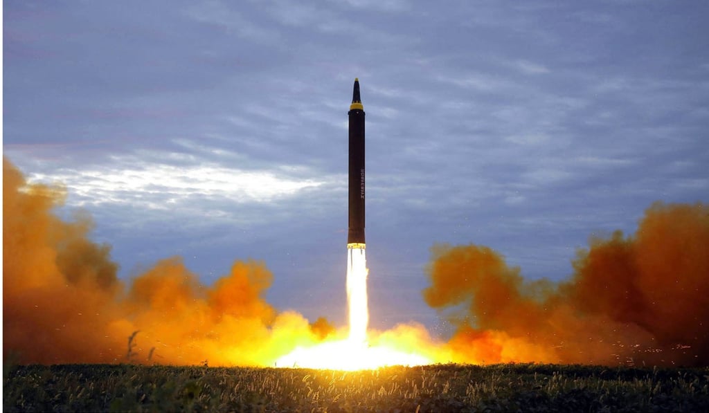 US Secretary of State Mike Pompeo declined to say whether Kim Jong-un had agreed to follow the US’s definition of denuclearisation, which refers to “a complete, verifiable, irresistible dismantling” of the country’s nuclear weapon programmes. Photo: KCN via AP