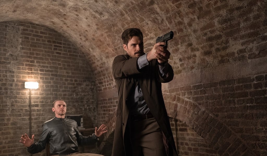 Simon Pegg (left) and Henry Cavill in Mission: Impossible – Fallout.