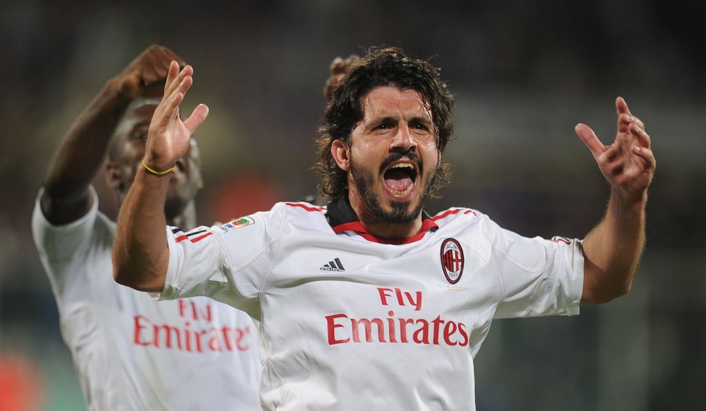 Gattuso in his playing days. Photo: AFP