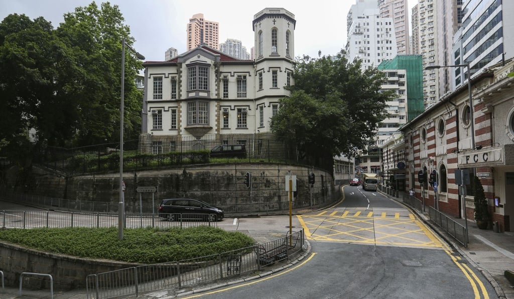 Bishop’s House, with the Foreign Correspondents’ Club (FCC) opposite. Photo: Xiaomei Chen
