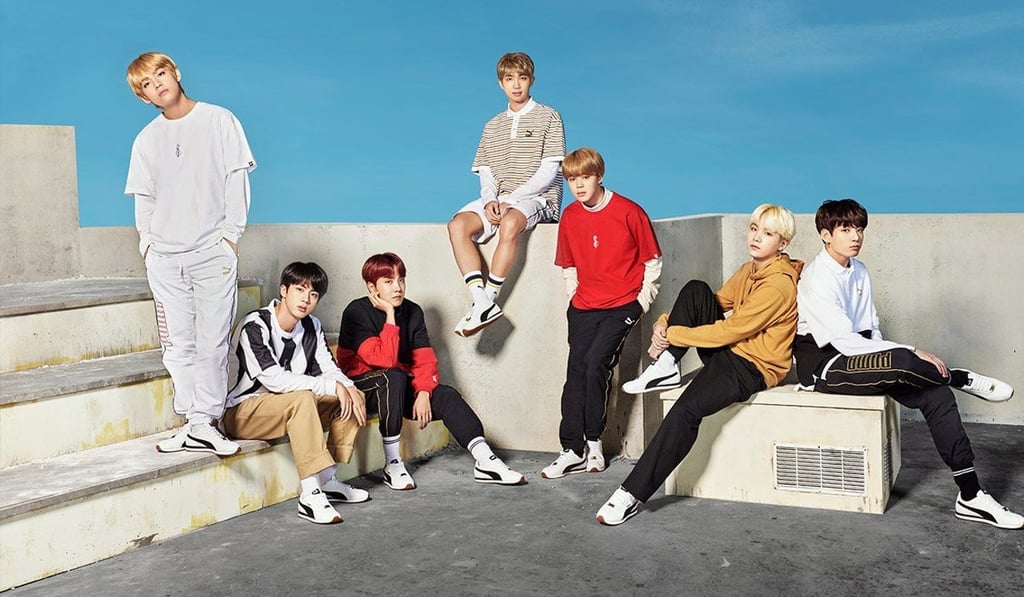 BTS are a seven-member South Korean boy band.