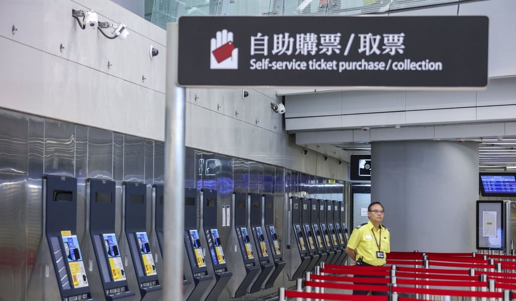 Passengers will have to go through a number of security checks at the terminus. Photo: Felix Wong Passengers will have to go through a number of security checks at the terminus. Photo: Felix Wong