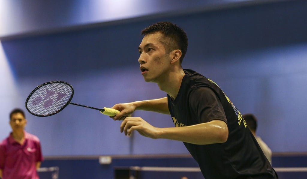 Ng Ka-long in training for the Asian Games at the Hong Kong Sports Institute in Fo Tan.