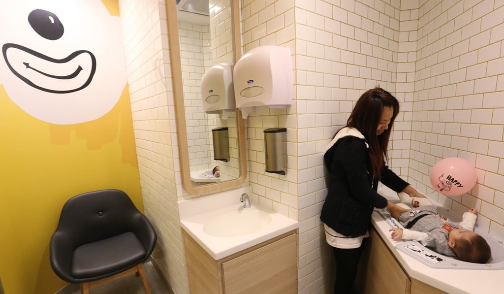 Advocates of breastfeeding say nursing facilities in Hong Kong are in short supply. Photo: Edward Wong