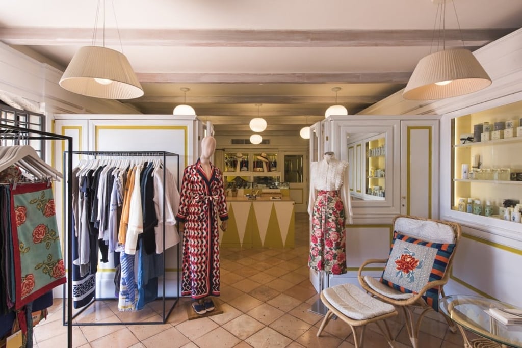 Il Pellicano boutique’s interior in Tuscany. Photo: Stefano Scatà Il Pellicano boutique’s interior in Tuscany. Photo: Stefano Scatà