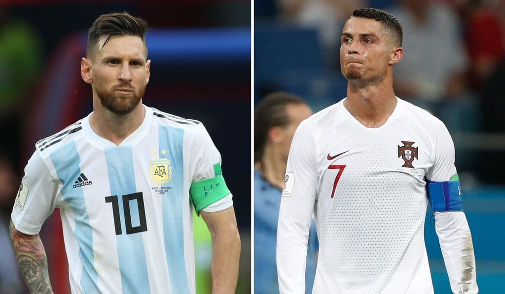 Lionel Messi (left) and Cristiano Ronaldo both reportedly earn £500,000 (HK$5.15 million) per week.