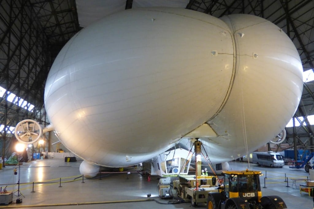 When Airlander 10 was first unveiled, people pointed out how much it reminded them of Kim Kardashian. When Airlander 10 was first unveiled, people pointed out how much it reminded them of Kim Kardashian.