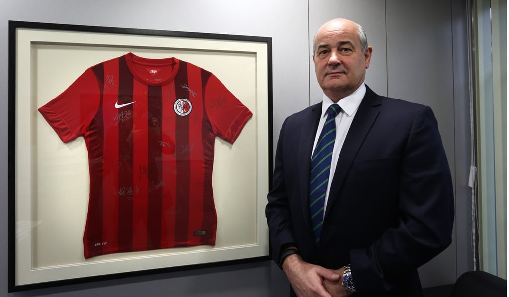 Mark Sutcliffe has overseen an improvement in the Hong Kong men’s national team Fifa ranking since he took over. Photo: Jonathan Wong