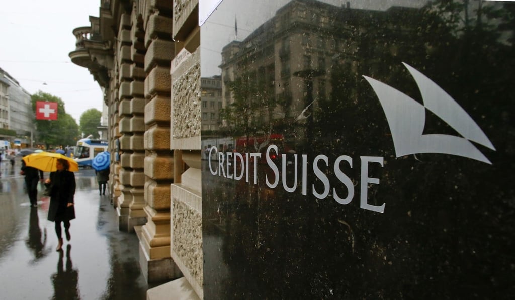 Credit Suisse’s pre-tax income for the entire Asia-Pacific business was up 35 per cent on year in the first half to 451 million Swiss francs. Photo: Reuters
