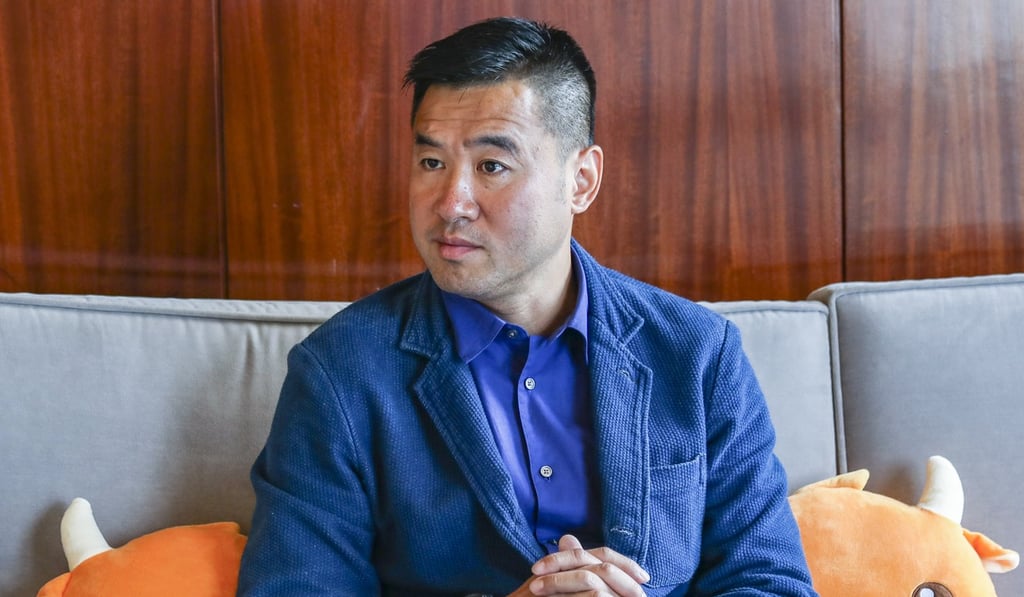 Futu Securities CEO Dennis Wu. Photo: Tory Ho Futu Securities CEO Dennis Wu. Photo: Tory Ho