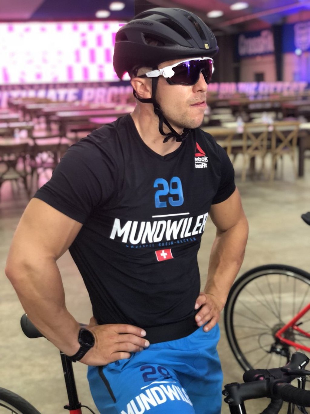 Adrian Mundwiler took first place among the men.