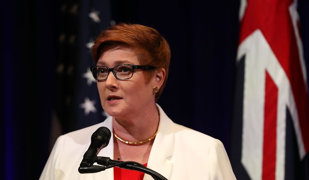 Marise Payne, the Australian Minister of Defence. Photo: Getty Images/ AFP