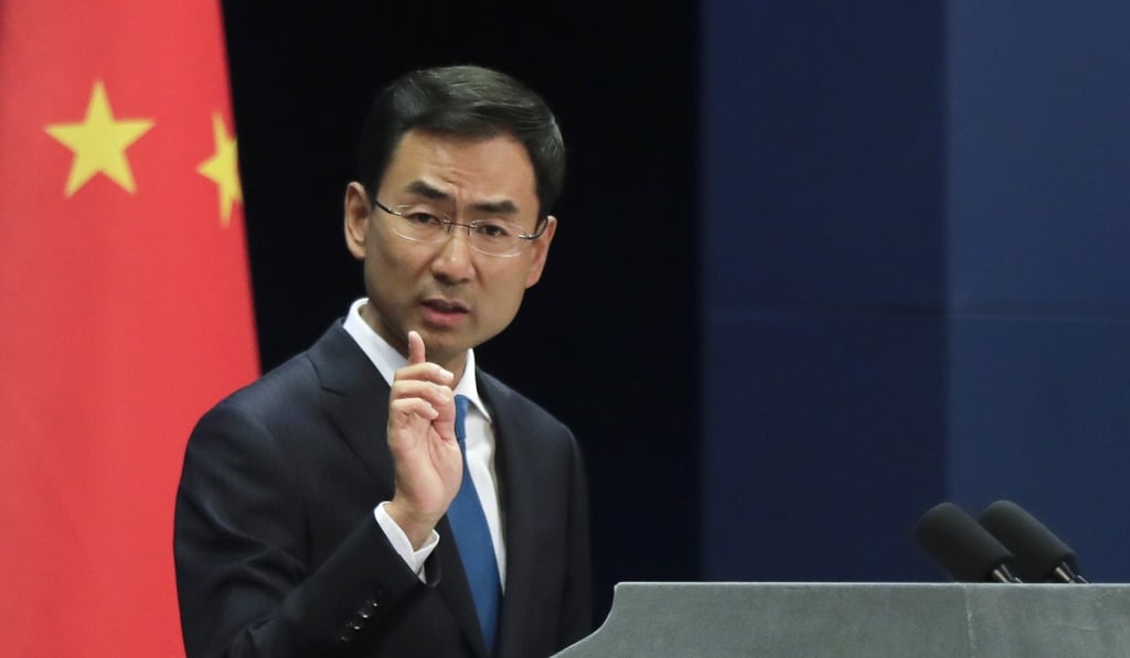 Chinese foreign ministry spokesman Geng Shuang said “there is only one China … and Taiwan is part of China”. Photo: AP