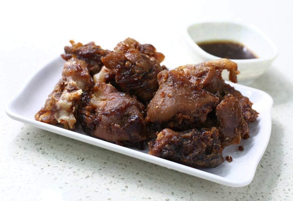 Liuting braised pork hocks at Ah Chun Shandong Dumpling in Prince Edward. Photo: Edmond So