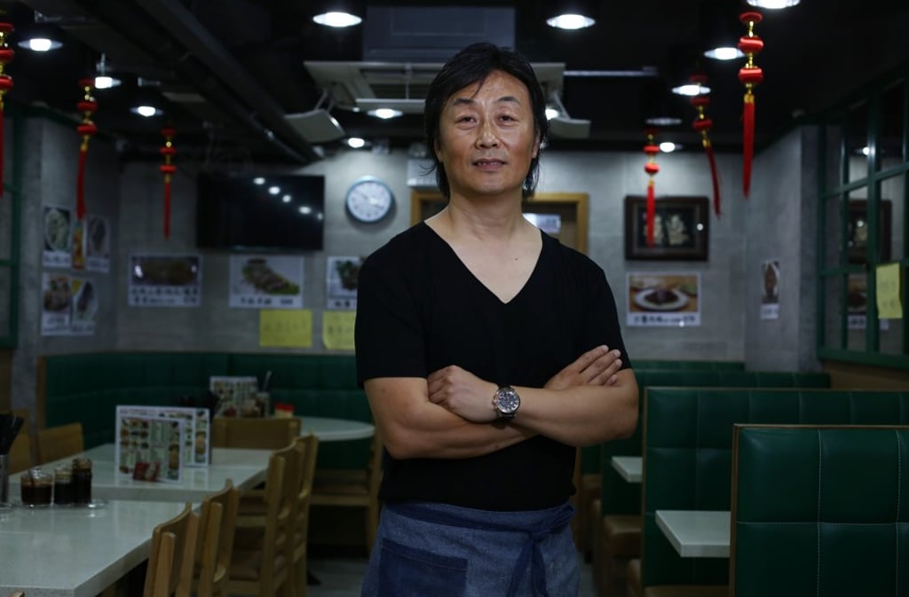Wang Hongchun, owner and chef of Ah Chun Shandong Dumpling in Prince Edward. Photo: Edmond So