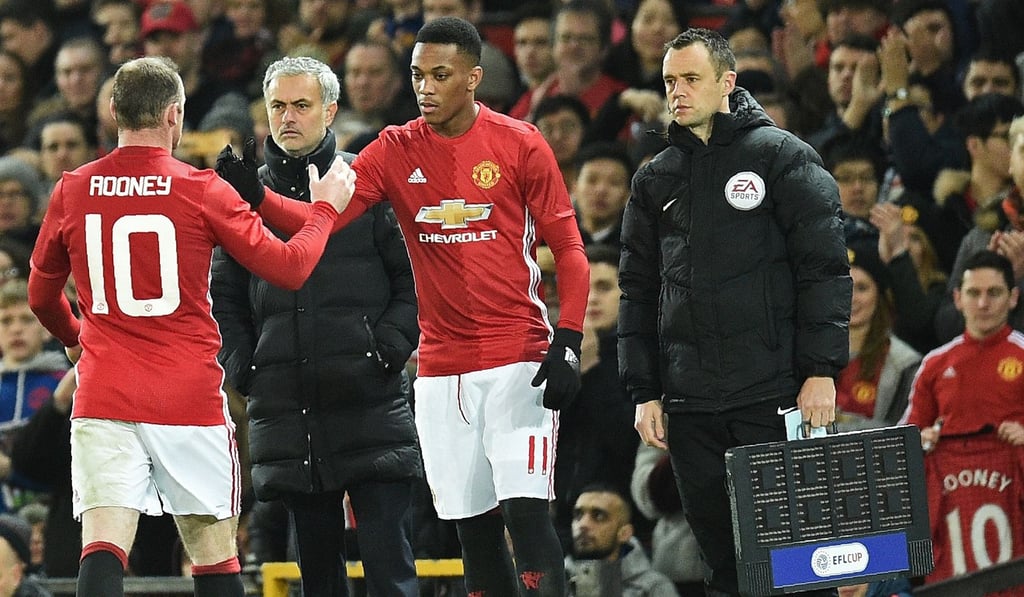 Wayne Rooney was reportedly looking for an exit from Manchester United but performed a U-turn and gave the club one of his most prolific seasons. Photo: AFP