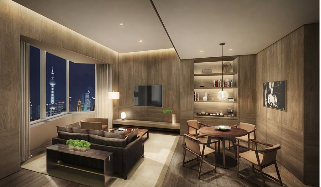 A room at The Shanghai Edition.