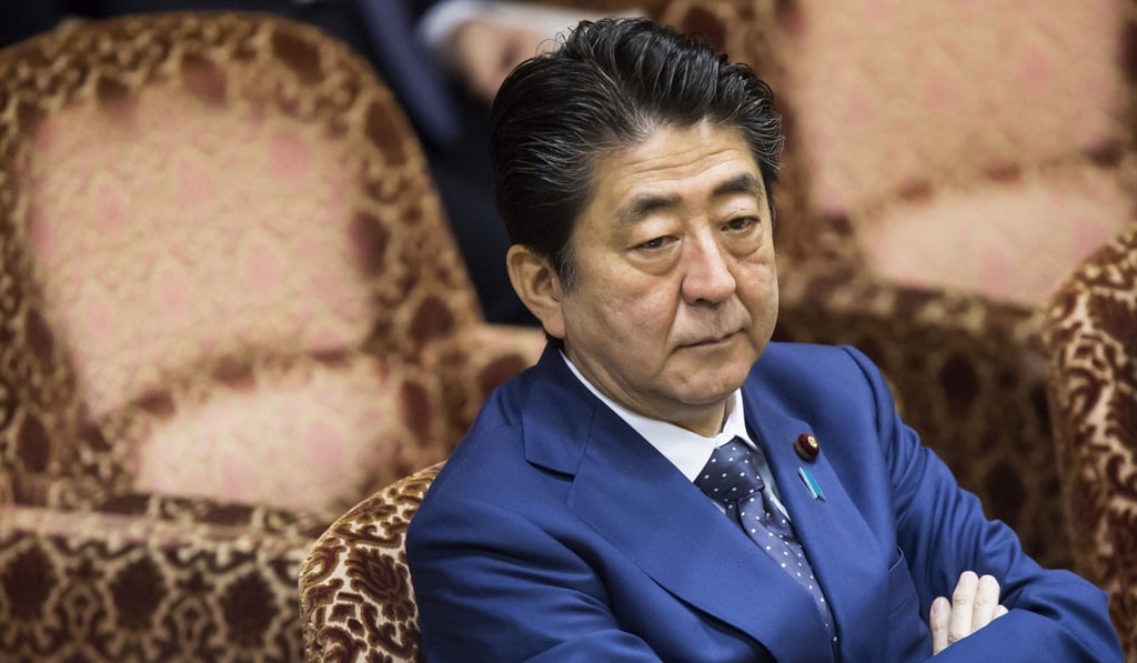 Japanese Prime Minister Shinzo Abe met his Malaysian counterpart Mahathir Mohamad in June. Photo: Bloomberg / Tomohiro Ohsumi