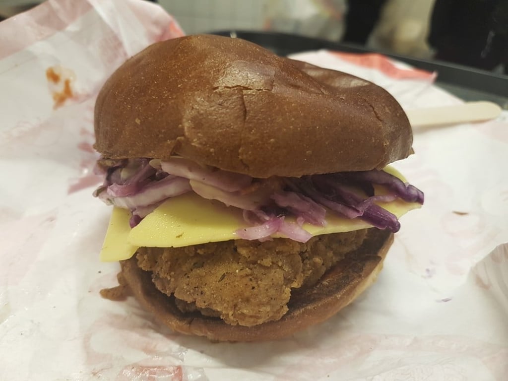 Temple of Seitan’s Temple Burger. Photo: Lauren James