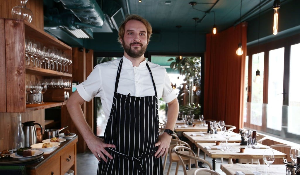 Swedish chef Jim Löfdahl at The Flying Elk in Central. Photo: Edmond So