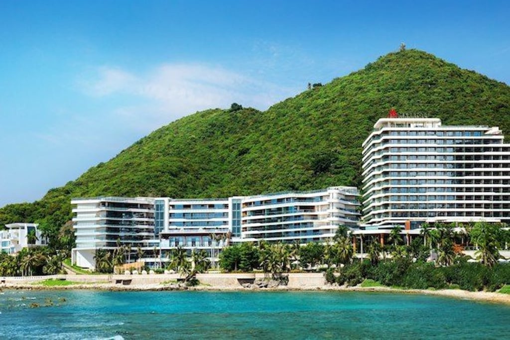 Sanya Marriott Hotel Dadonghai Bay, in Hainan province, which is one of the first two Marriott hotels in mainland China to provide a facial recognition check-in service. Sanya Marriott Hotel Dadonghai Bay, in Hainan province, which is one of the first two Marriott hotels in mainland China to provide a facial recognition check-in service.