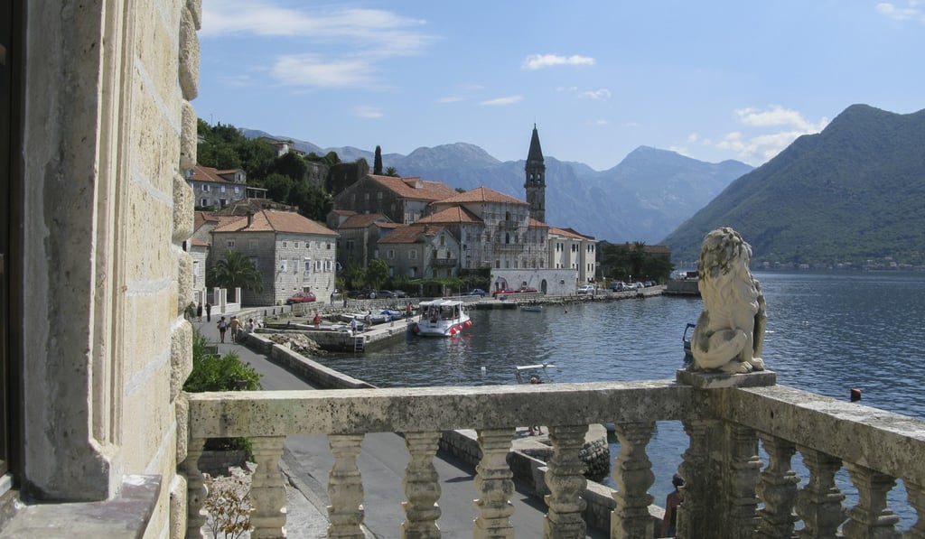 Perast seen from the Maritime Museum. Picture: Anthea Rowan