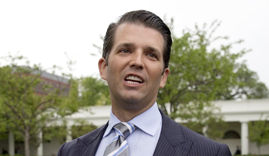 Donald Trump Jr., above, the eldest son of US President Donald Trump. US Special Counsel Robert Mueller is investigating a meeting before the 2016 election between Russian officials and Trump Jr. Photo: AP