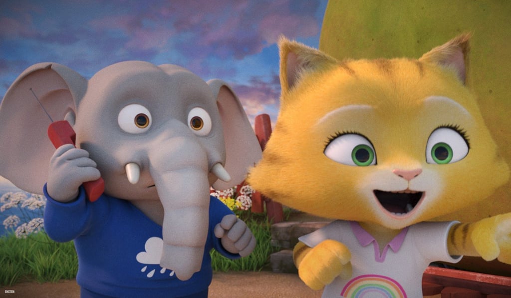 Sebastian and Mithco in a still from The Incredible Story of the Giant Pear. Sebastian and Mithco in a still from The Incredible Story of the Giant Pear.