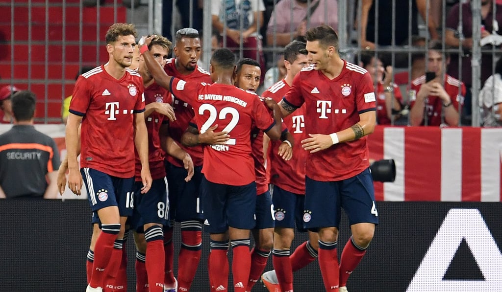 Bayern Munich defeat Manchester United at the Allianz Arena in Munich in pre-season. Photo: Reuters