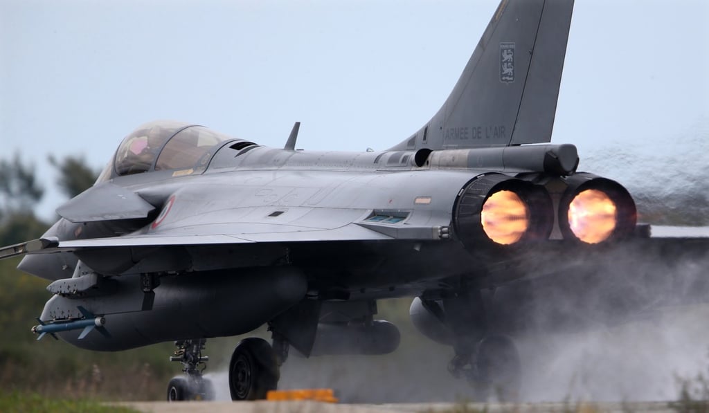 A French Air Force Rafale fighter jet is part of Pitch Black, an annual multilateral joint exercise. Photo: Reuters