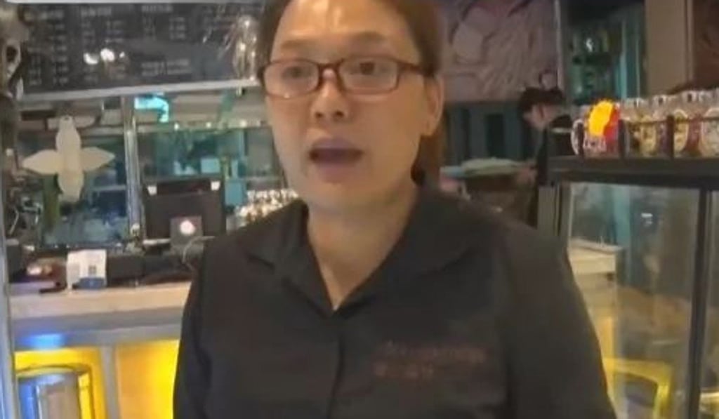 The bakery owner, surnamed Wang, wants to help the man who broke in by giving him a free cake. Photo: news.ifeng.com