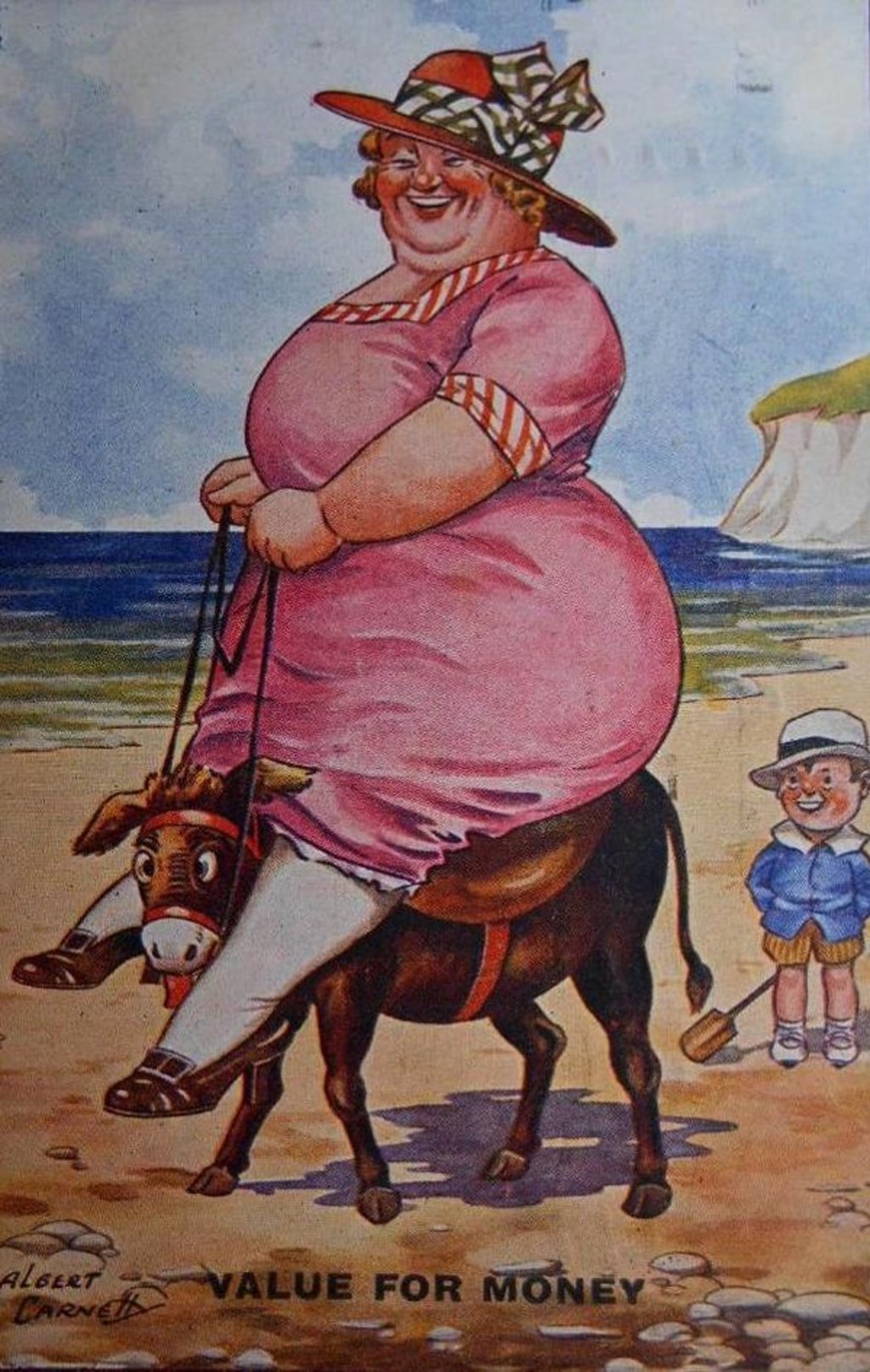 A 1927 postcard from Bognor Regis, England.