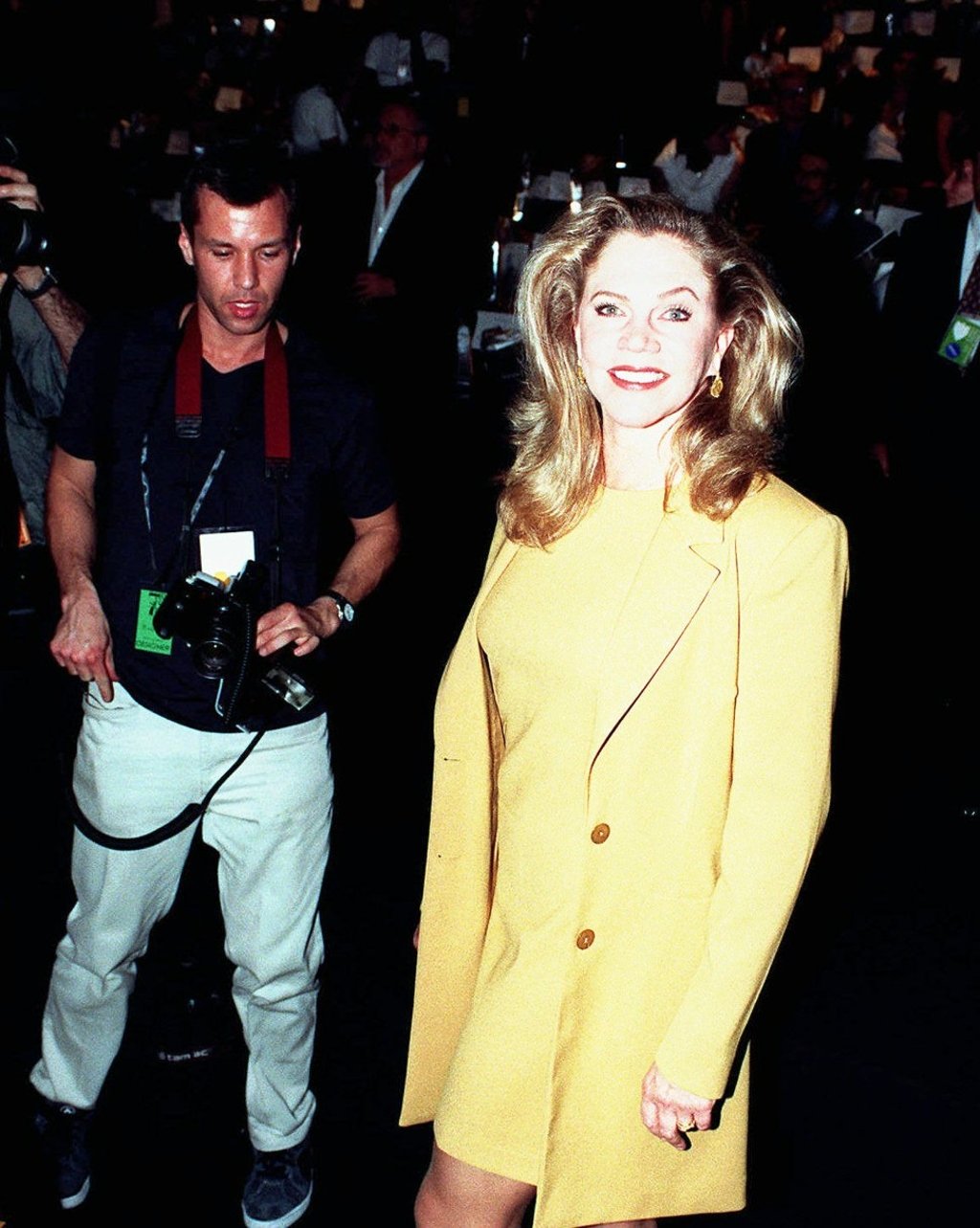 Actress Kathleen Turner in New York in 1998. Photo: AP