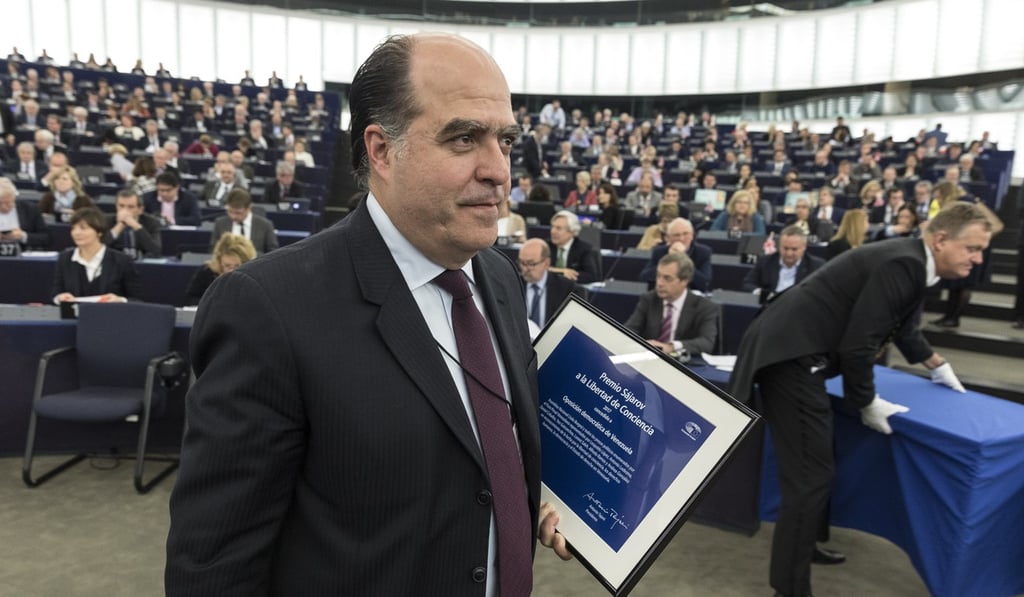 Venezuelan opposition leader Julio Borges now lives in exile in Colombia. Photo: AP