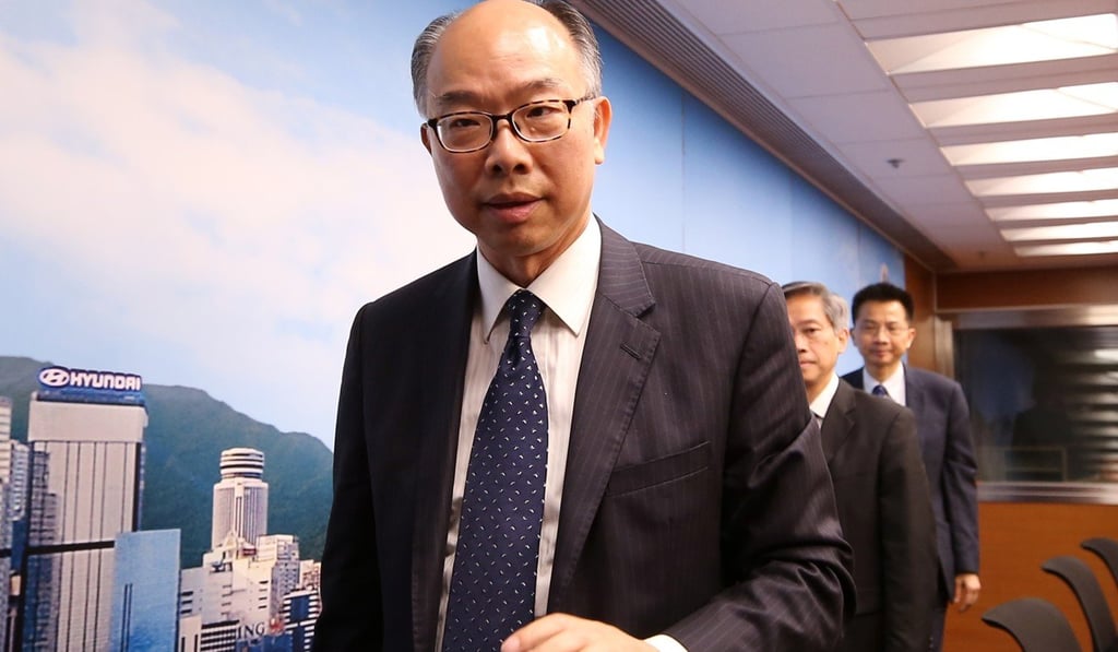 Transport chief Frank Chan. Photo: Winson Wong
