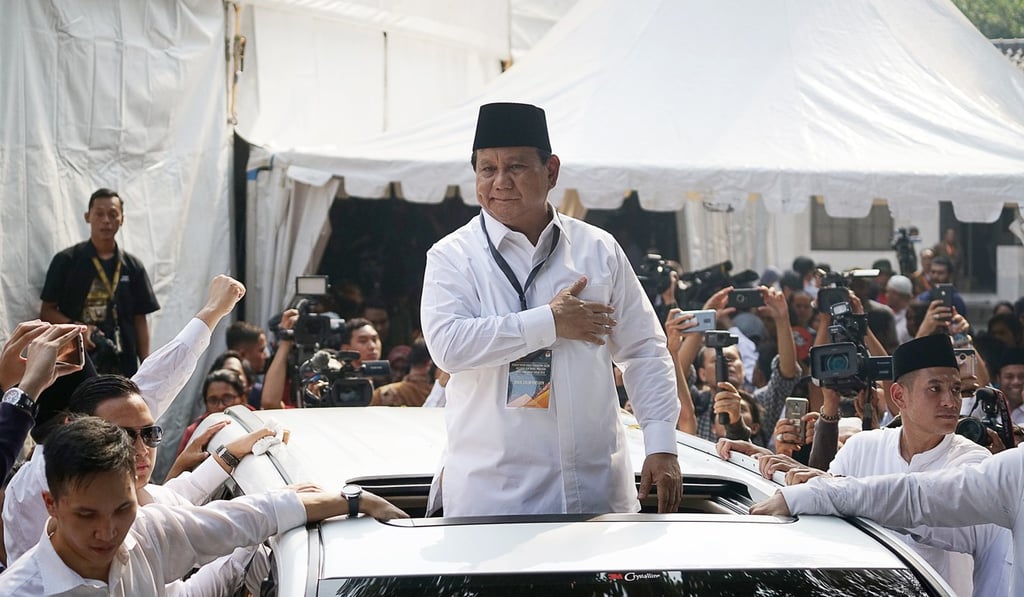Prabowo Subianto. Photo: Bloomberg