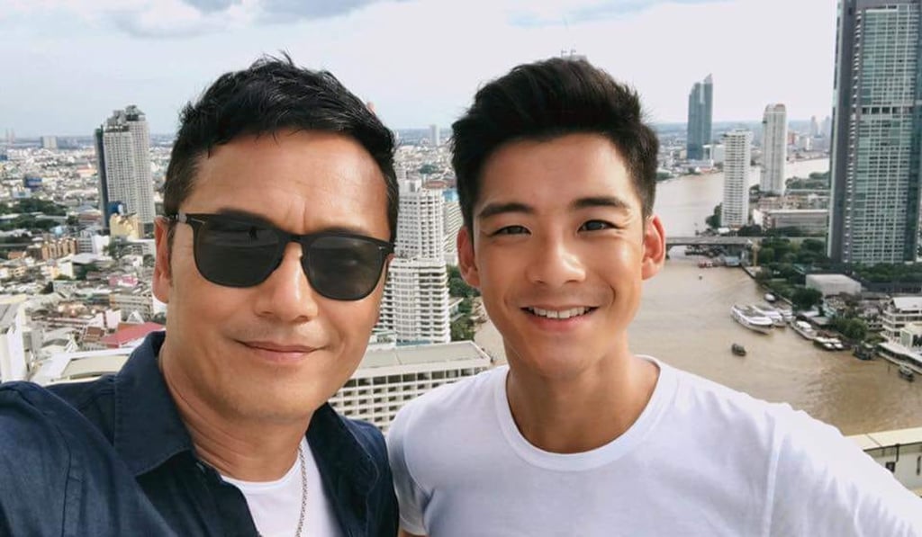 Dickson Yu (right) with popular Hong Kong actor Michael Miu. Photo: Facebook Dickson Yu (right) with popular Hong Kong actor Michael Miu. Photo: Facebook