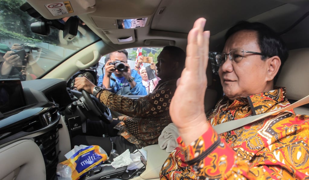 Gerindra Party leader Prabowo Subianto. Photo: Reuters